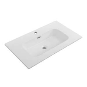 Раковина Cezares Duet CZR-8095-90 90 см, белая глянцевая