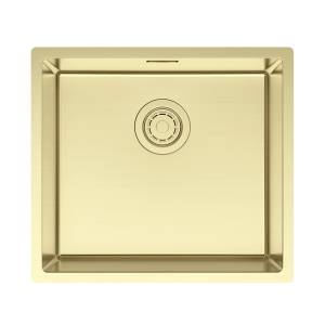 Мойка кухонная Paulmark Lassan 49 Uni LA49-LG Светлое Золото, 49x44
