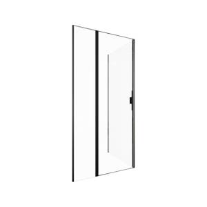 Душевой уголок Allen Brau Priority 3.31030.BBA + 3.31042.BBA профиль черный брашированный, 1000x800
