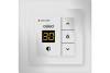 Терморегулятор Caleo 720 КА000001338 Silver с адаптерами, встраиваемый цифровой, 2 кВт