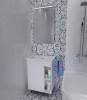 Тумба с раковиной 1MarKa Nuvo 70Н напольная, белый глянец фото 2