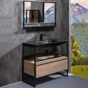Мебель для ванной Armadi Art Loft 100 light wood, напольная