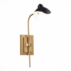 Бра ST Luce MINNE SL1801.301.01 Античная бронза/Черный E14 1*60W