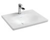 Раковина Isvea SistemaS 61 10SS50061SV белая, 61x46.5