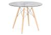 Стол Woodville PT-151 15486 clear glass/wood