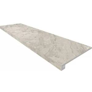 Ступень Ametis by Estima Oceanmist 69390 Set/Steptrade/OM01_NS/33x120/Riser/OM01_NS/14,5x120 неполированный 33x120 + Подступенок 14.5x120