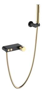 Смеситель для ванны Boheme Stick 123-BG Black Diamond Gold