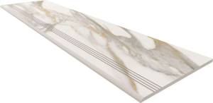 Ступень Estima Miramare 70588 Steptrade/RM01_NS/30x120x10 White неполированный с насечками 30x120