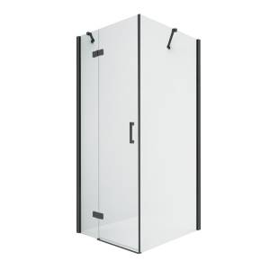 Душевое ограждение NEW TRENDY NEW RENOMA BLACK L 120x90x195 D-0207A/D-0111B (черный)