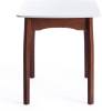 Стол Tetchair Caterina 15856 коричневый, белый, раскладной фото 2