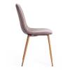 Стул Tetchair Breeze (mod. 4724) 12670 серо-бежевый/натуральное дерево 4шт. фото 2