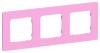 Рамка 3-постовая IEK Flite FI-M32-32-20-K99 пурпурный