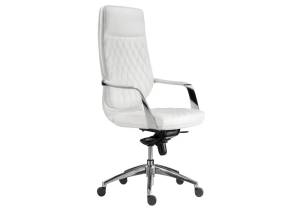 Компьютерное кресло Woodville Isida 15427 white / satin chrome