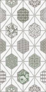 Декор Azori Devore 587192002 Light Geometria 31.5x63