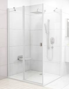 Дверь для душевого уголка Ravak CRV2-120 Transparent, профиль белый