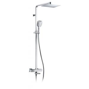 Душевая стойка AltroBagno Cascata 030401 Cr, с термостатом