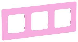 Рамка 3-постовая IEK Flite FI-M32-32-20-K99 пурпурный