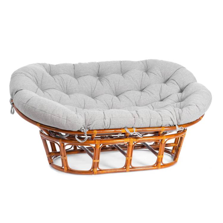 Диван Tetchair Mamasan 23/02 W 25285 Cognac, ткань, серо-бежевая 3м 16/2