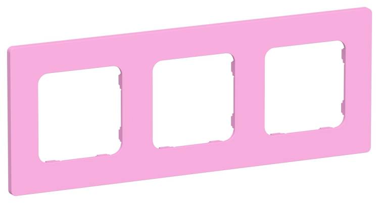 Рамка 3-постовая IEK Flite FI-M32-32-20-K99 пурпурный