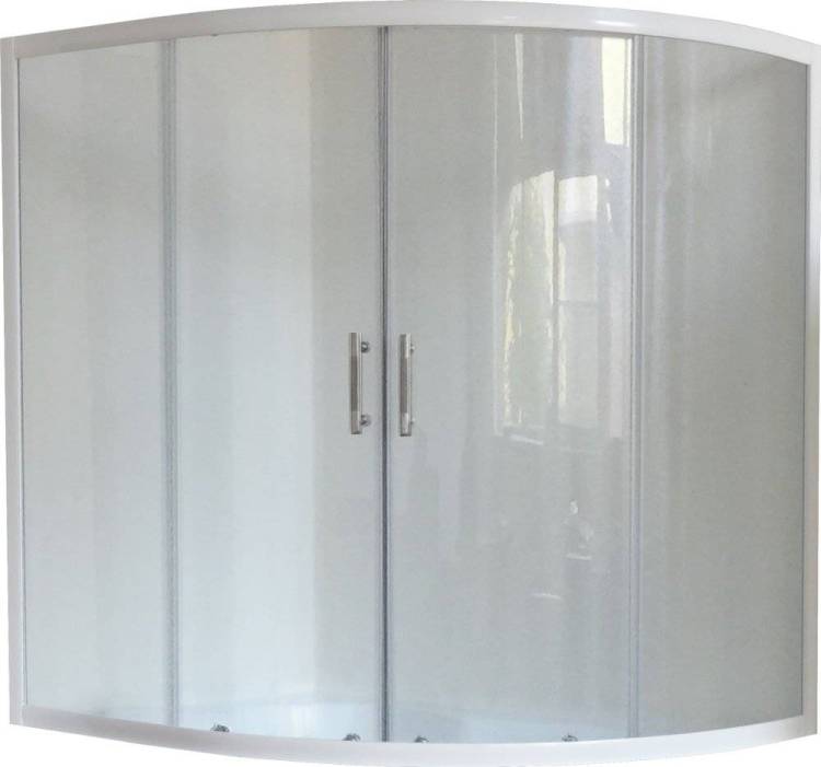 Шторка на ванну Royal Bath Alpine RB150ALP-T 150 см прозрачное стекло