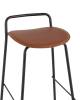 Стул барный Stool Group Mantis 9083T brown экокожа, коричневый фото 7