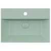 Раковина Isvea SistemaZ Frame 10SF50060SV-2T 60 см, мятно-зеленая матовая
