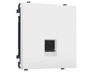 Комплект механизма компьютерной розетки Ambrella Volt Sigma MS132010 белый матовый