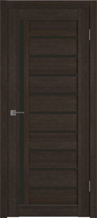 Межкомнатная дверь Владимирская Фабрика Дверей Atum 11 Wenge стекло Black Gloss 800x2000