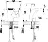 Смеситель для раковины Lemark Poseidon LM4246C фото 3