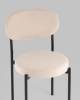 Набор из 4 стульев Stool Group Бриф SN AV 477-C05-9005-K X4 бежевый, велюр фото 8
