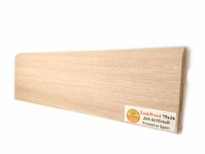 Плинтус МДФ TeckWood цветной Дуб Беленый (White Oak) 2150х75х16