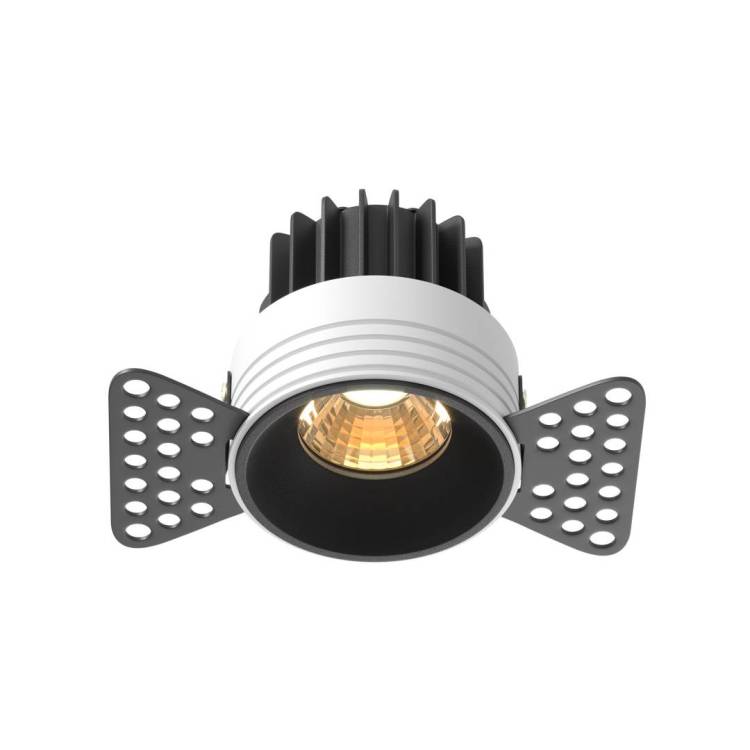 Встраиваемый светильник Technical Round DL058-7W2.7K-TRS-B