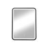 Зеркало Taliente Zled TA-Zled-EBL6080 с LED-подсветкой, черное, 60x80 см
