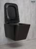 Унитаз подвесной Gid Cuadrado Tr2144Bm 62225Y черный матовый фото 7