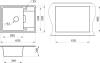 Мойка кухонная Paulmark Weimar PM216550-WH белый фото 3