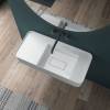 Раковина Vincea Solid Surface VWB-6S412MW из искусственного камня, 1200x400x150, подвесная, цвет белый матовый фото 3