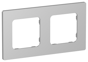 Рамка 2-постовая IEK Flite FI-M22-32-20-K47 алюминий