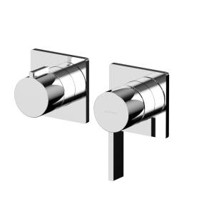 Внешняя часть смесителя WHITECROSS X 2-XT1442CR на 2 потребителя, хром