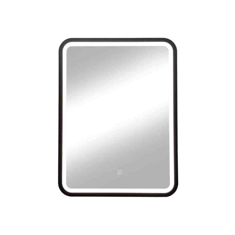 Зеркало Taliente Zled TA-Zled-EBL6080 с LED-подсветкой, черное, 60x80 см