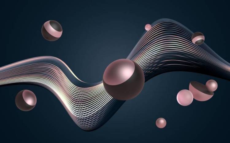 3D Фотообои Artegrafico «Космические жемчужины» ABS-050 акварель