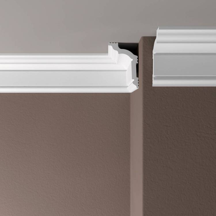 Карниз Де-Багет XPS POLYMER ПП04 60/40 200x4x6