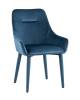 Набор из 4 стульев Stool Group Диана MC101-2 KD HLR-63/HLR-63 LEGS X4 сине-зеленый фото 2