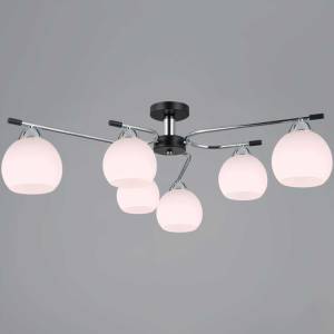Потолочная люстра Illumico IL0638-6CSQ-24 CR BK LIBRA
