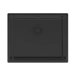 Мойка кухонная Paulmark Lassan 54 Uni LA54-MBN Матовый Черный, 54x44