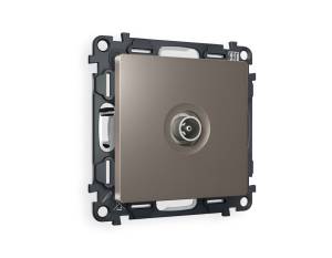 Комплект механизма TV розетки проходной Ambrella Volt Alfa MA643030