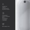 Ванна акриловая AM.PM X-Joy W94A-170-070W-A1 170x70 см с каркасом фото 7