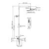 Душевой комплект Wasserkraft A199.069.103.087.CH Thermo с термостатическим смесителем, хром фото 3