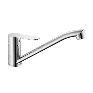 Смеситель для кухни Avrora Globe AV5120 с поворотным изливом, хром