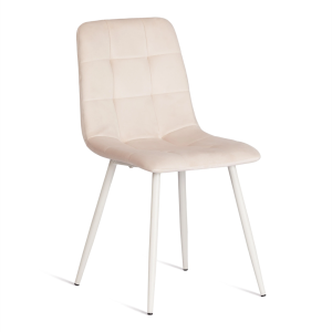 Стул Tetchair Chilly (mod. 7094-1) 20418 beige (бежевый) HLR2/белый
