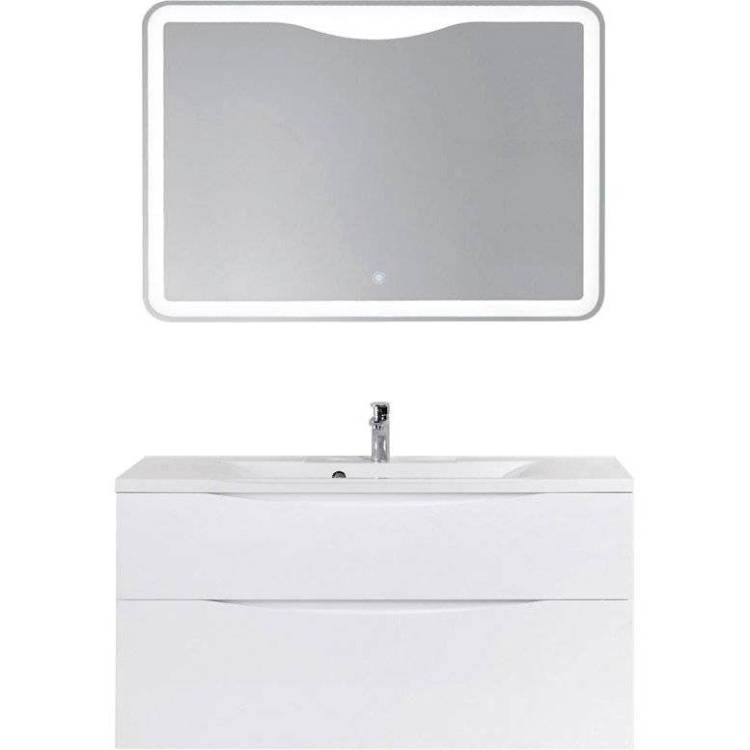Мебель для ванной BelBagno Marino H120 bianco lucido